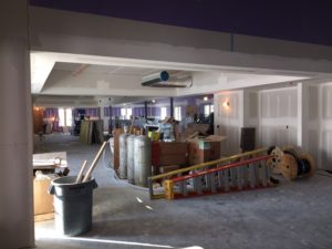 Gathering Space toward coffee area and Fellowship Hall